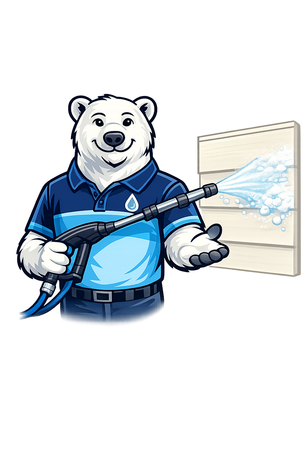 Mascot soft washing siding