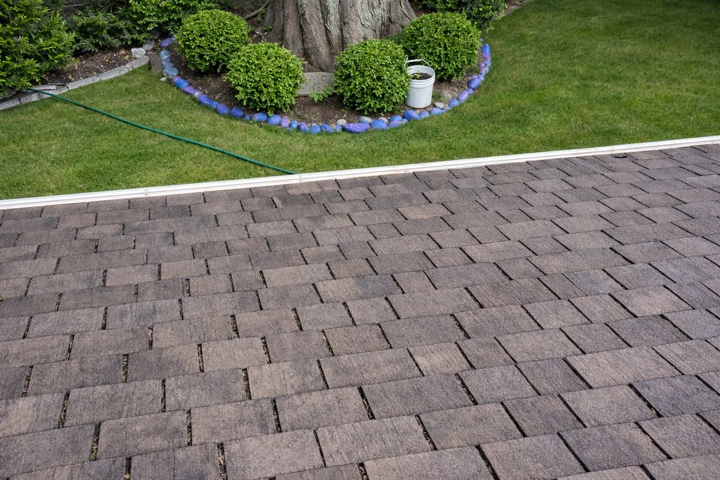 After roof cleaning